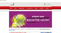 Desktop Screenshot of poloniaopen.us