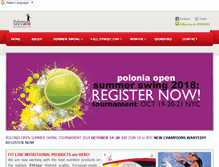 Tablet Screenshot of poloniaopen.us